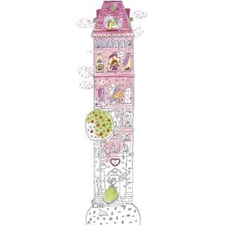 KOLOROMIARKA XXL KAMIENICZKA KSIĘŻNICZKI MIARKA WZROSTU 160/40 CM