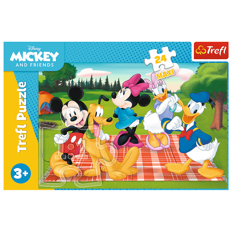 PUZZLE 24 TREFL MAXI ULUBIONA MYSZKA MIKI