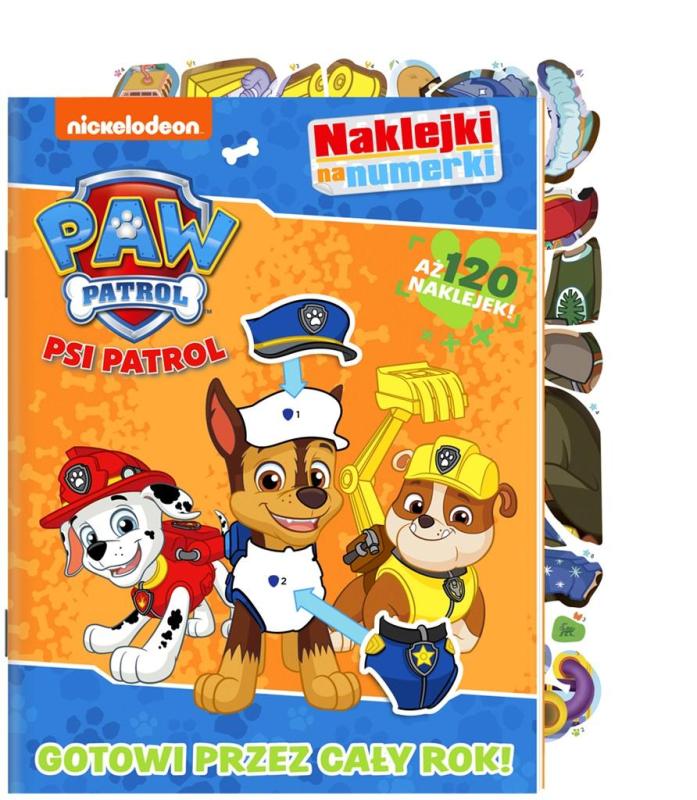 KSIĄŻECZKA PSI PATROL GOTOWI PRZEZ CAŁY ROK
