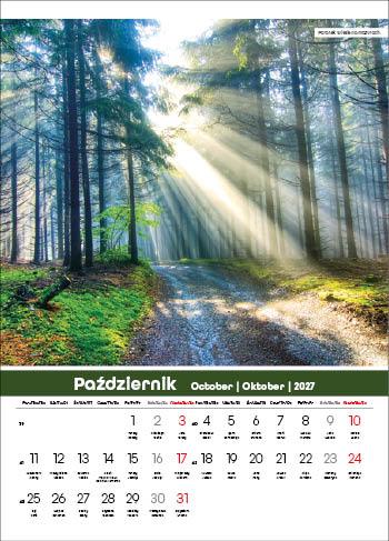 KALENDARZ WIELOPLANSZOWY MALOWNICZA POLSKA JOTAN STANDARD
