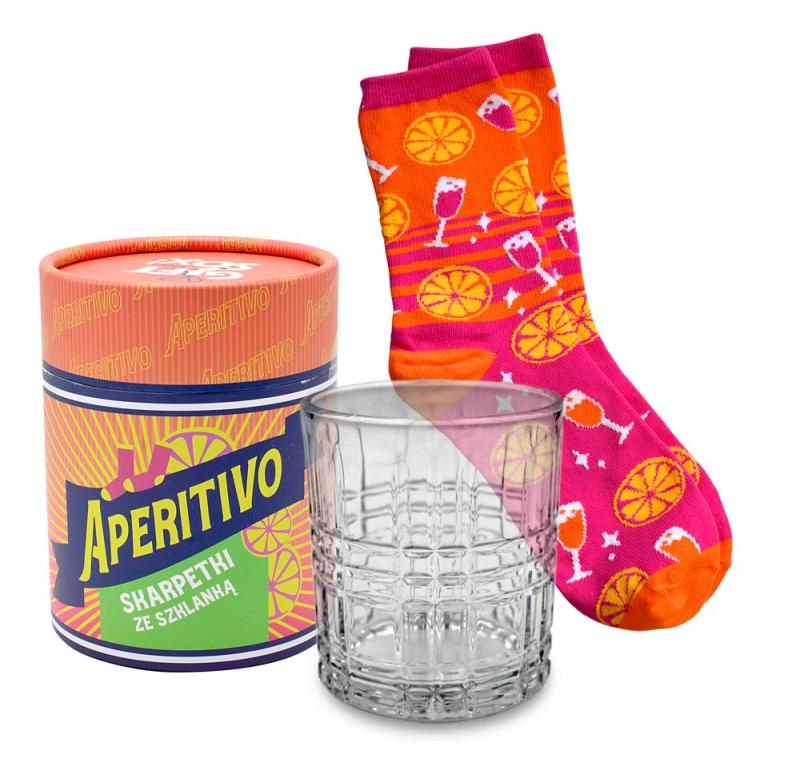 SKARPETKI GIFT ME SOX W SZKLANCE MIX