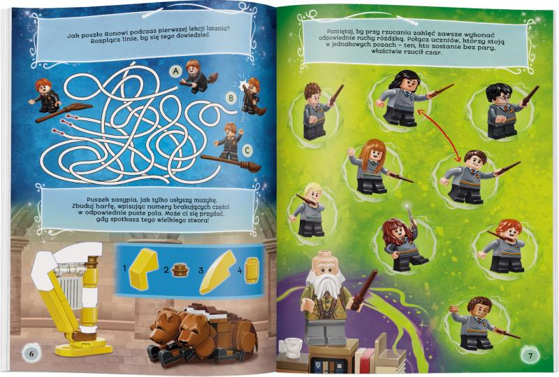 KSIĄŻECZKA LEGO HARRY POTTER. MAGICZNE KŁOPOTY