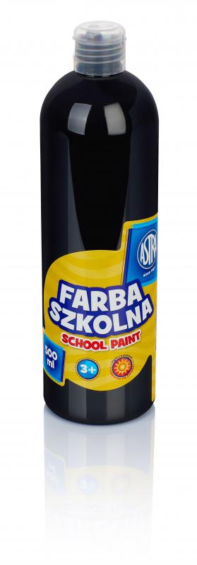 FARBA SZKOLNA ASTRA 500ML CZARNA