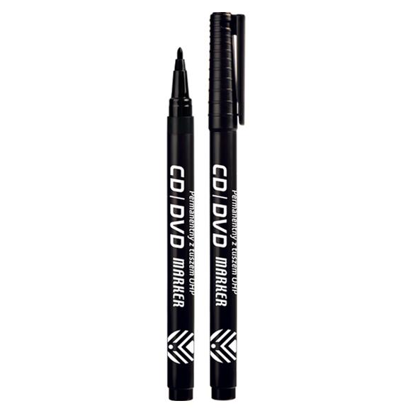 MARKER TETIS CD/DVD OHP CZARNY