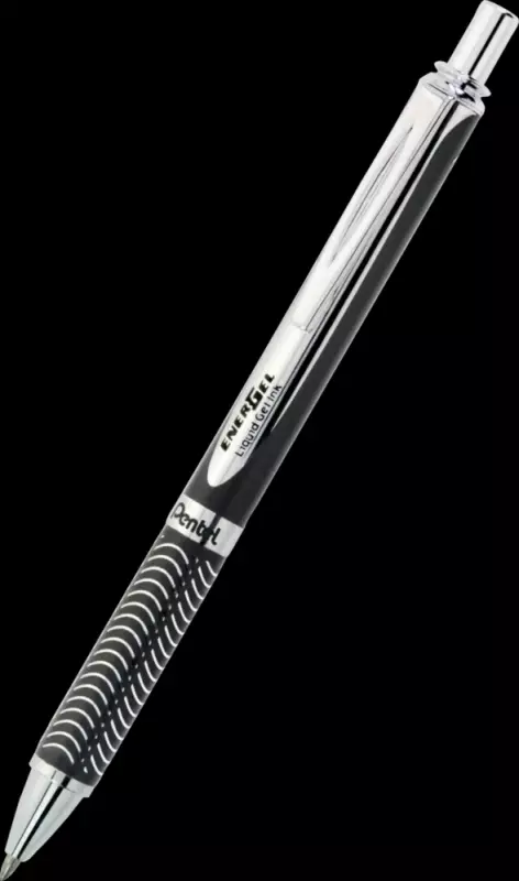 PIÓRO KULKOWE ENERGEL 0,7 MM CZARNA OBUDOWA C/NIEBIESKI WKŁAD