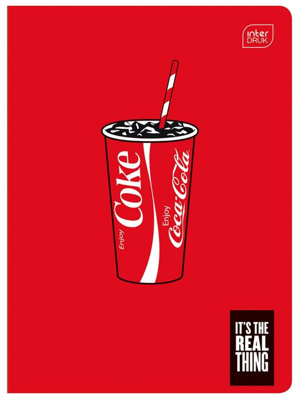 ZESZYT A5/32 3= KOLOROWA INTER HYBRID COCA COLA 70G