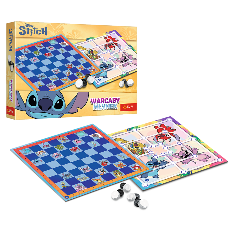 GRA TREFL WARCABY I MŁYNEK LILO & STITCH