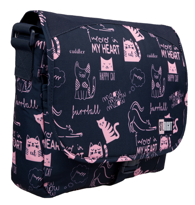 TORBA NA RAMIĘ STRIGHT SB-10 CATS/KOTKI