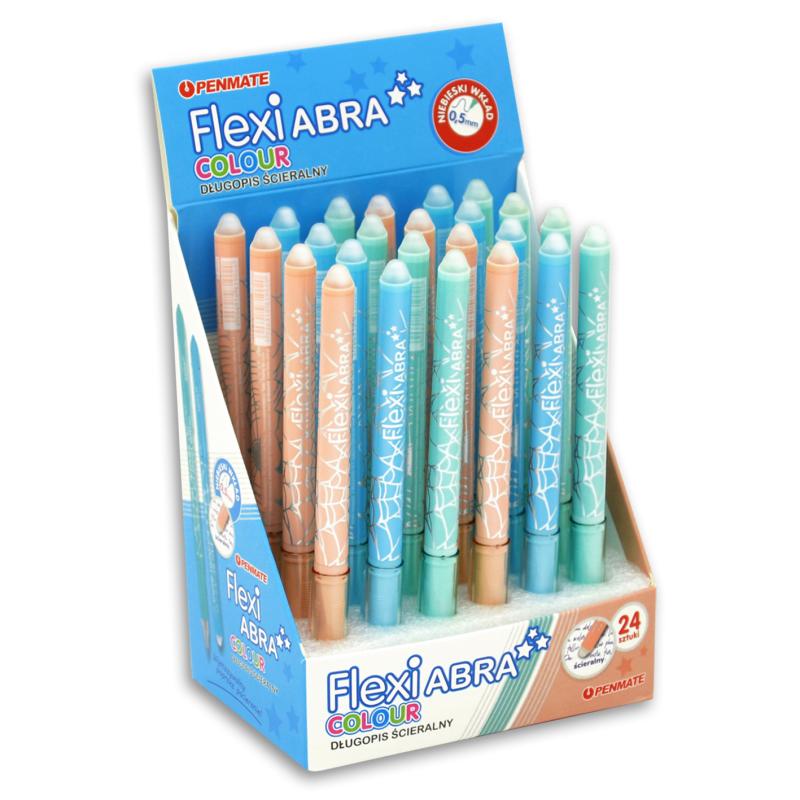 DŁUGOPIS FLEXI ABRA ŚCIERALNY COLOUR PASTEL
