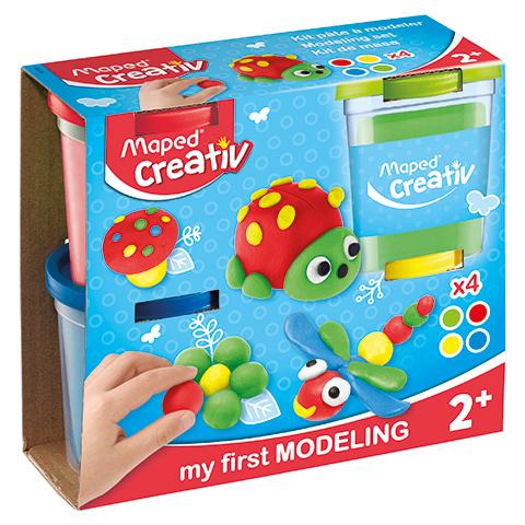 MASA PLASTYCZNA 4X120G MAPED CREATIV