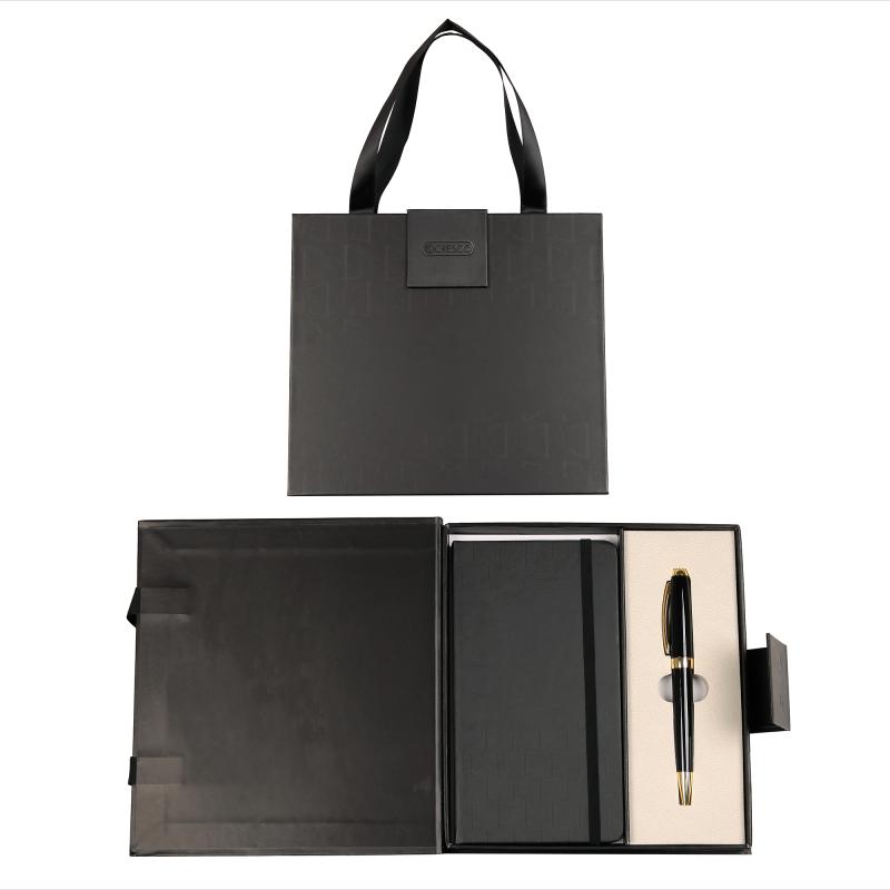 ZESTAW DŁUGOPIS + NOTES W ETUI SYMPHONY PREMIUM CZAR / ZŁ