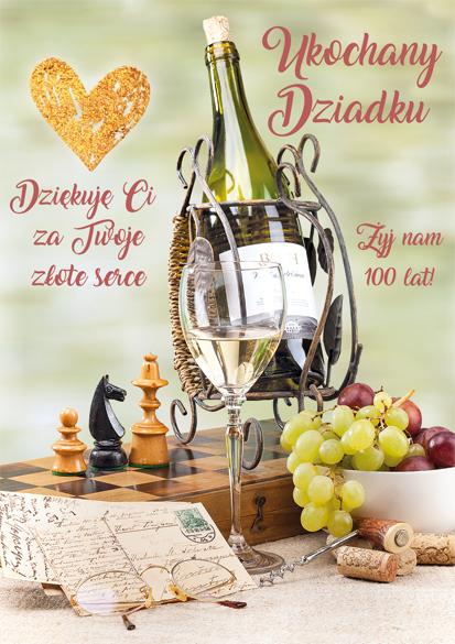 LAURKA B6B POLMAK BROKAT DZIEŃ BABCI I DZIADKA