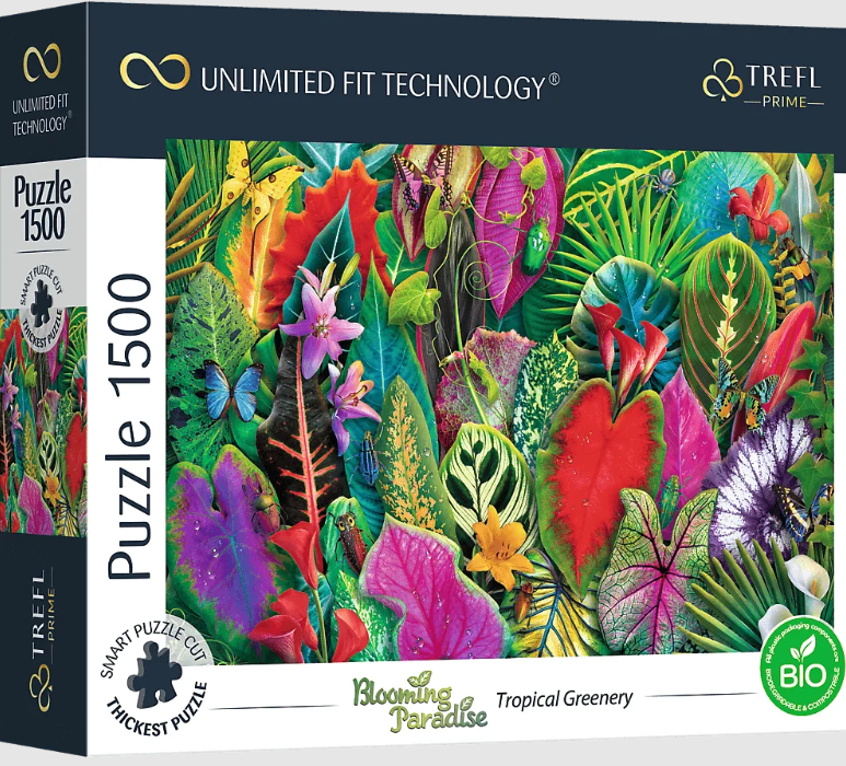 PUZZLE 1500 TREFL TROPICAL GREENERY