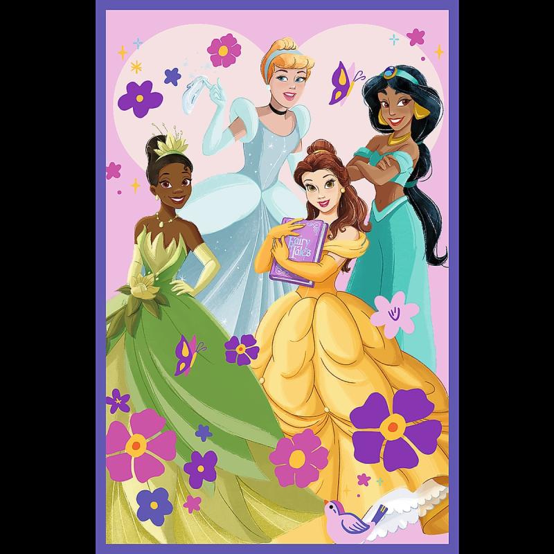 PUZZLE 3X80 TREFL KSIĘŻNICZKI PRZYJACIÓŁKI