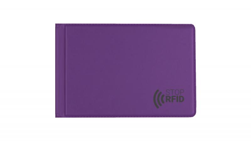 ETUI NA DOKUMENTY Z ZABEZPIECZENIEM RFID NEW COLOURS VIOLET