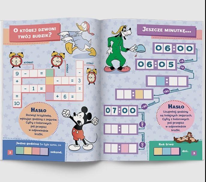 KSIĄŻECZKA DISNEY MIKI. KRZYŻÓWKI MATEMATYCZNE BANER