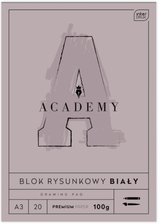 BLOK RYSUNKOWY A3/20 100G ACADEMY