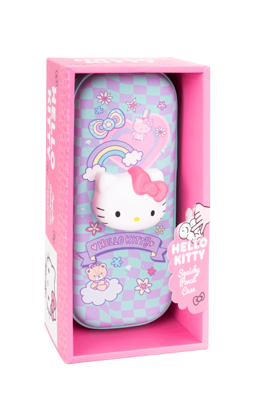 PIÓRNIK EVA / SQUISHY 3D WZÓR 2 PINK HELLO KITTY