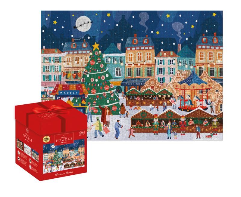 PUZZLE 1000 EL.BOX BN CHRISTMAS MARKET #ŚWIĘTA