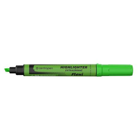 ZAKREŚLACZ CENTROPEN HIGHLIGHTER FLEXI 8542 ZIELONY