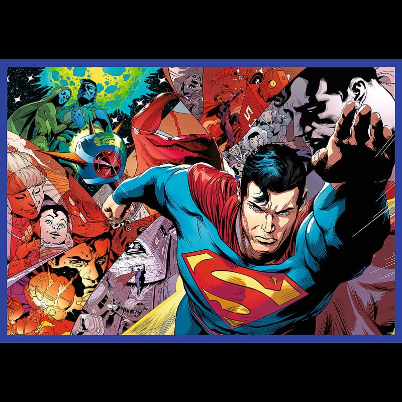PUZZLE 4X250 TREFL ODWAGA SUPERMANA
