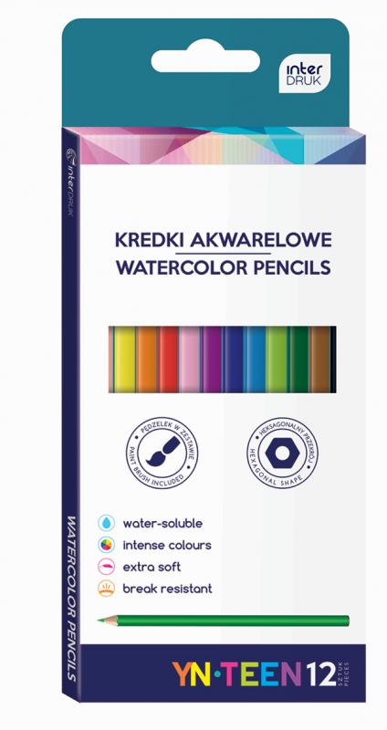 KREDKI 12 AKWARELOWE NOSTER