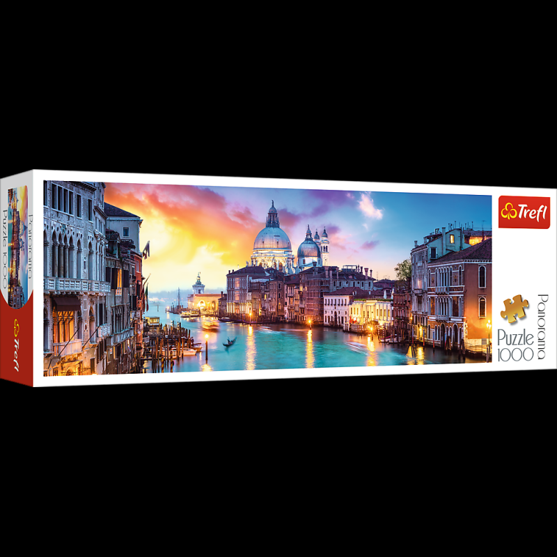 PUZZLE 1000 TREFL PANORAMA CANAL GRANDE,WENECJA