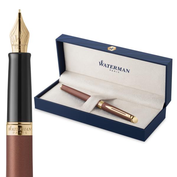 PIÓRO WIECZNE WATERMAN HEMISPHERE COPPER RED GT