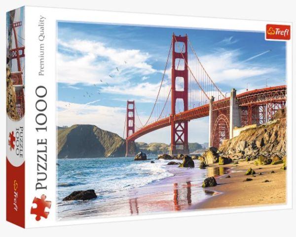 PUZZLE 1000 TREFL MOST GATE BRIDGE, SAN FRANCISCO, USA