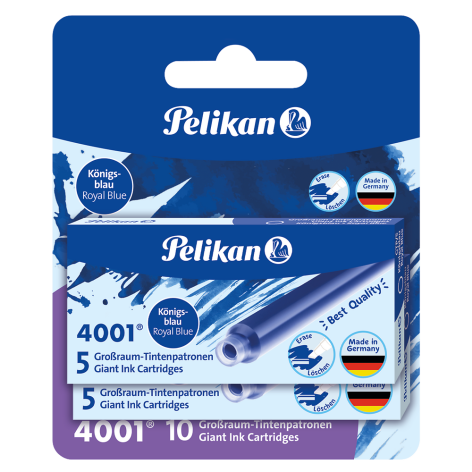 NABOJEX2 PELIKAN GTP(5) NIEBIESKIE B