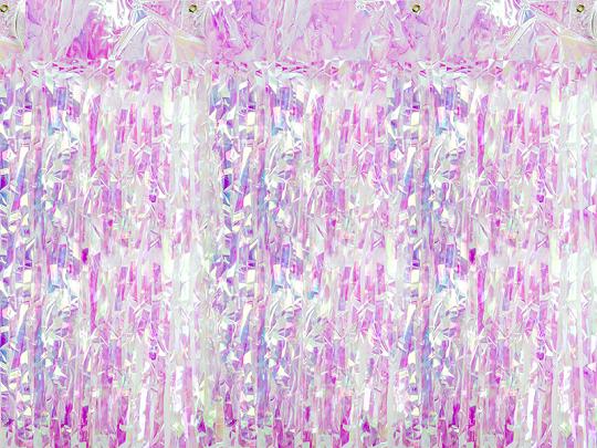 KURTYNA PARTY OPALIZUJĄCY 90X250CM