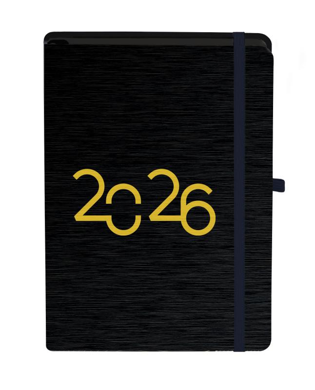 KALENDARZ A5 BLACK GOLD DNS