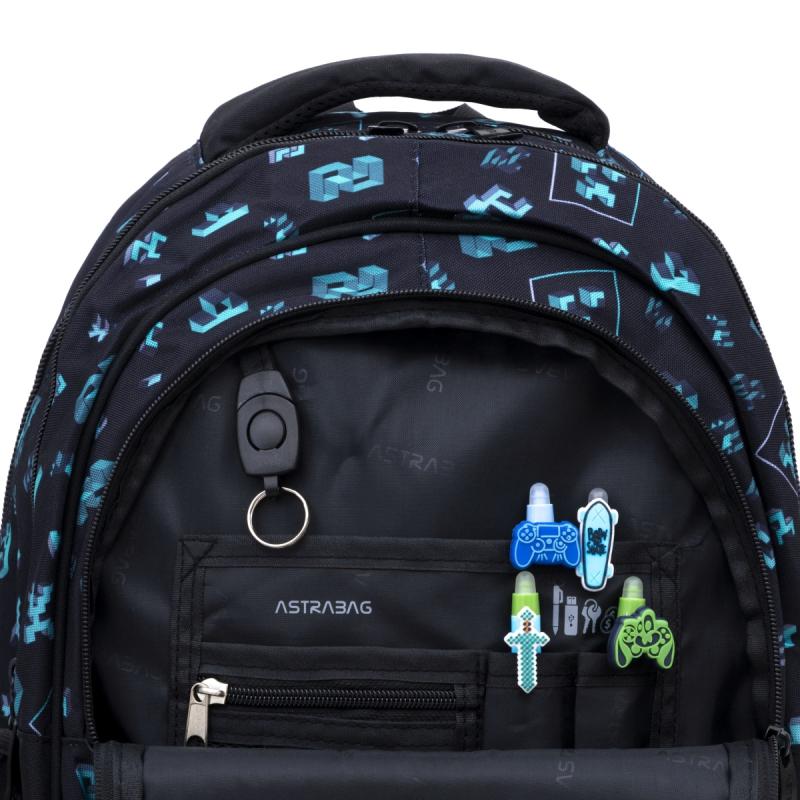 PLECAK ASTRABAG DARK PIXEL, AB300