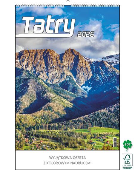 KALENDARZ WIELOPLANSZOWY TATRY JOTAN STANDARD