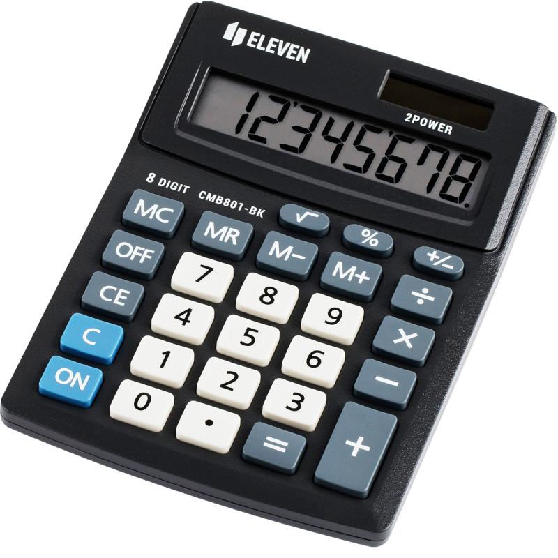 KALKULATOR ELEVEN CMB801-BK BIUR.