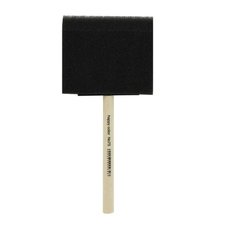 PĘDZEL GĄBKOWY PŁASKI 75MM GDD