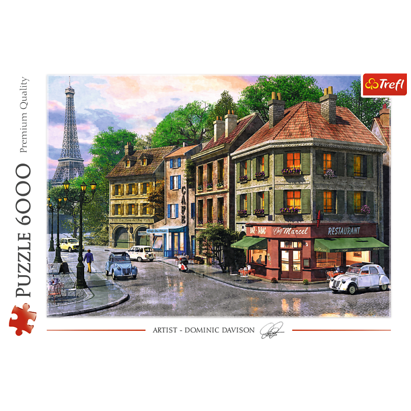 PUZZLE 6000 TREFL ULICZKA PARYŻA BANER