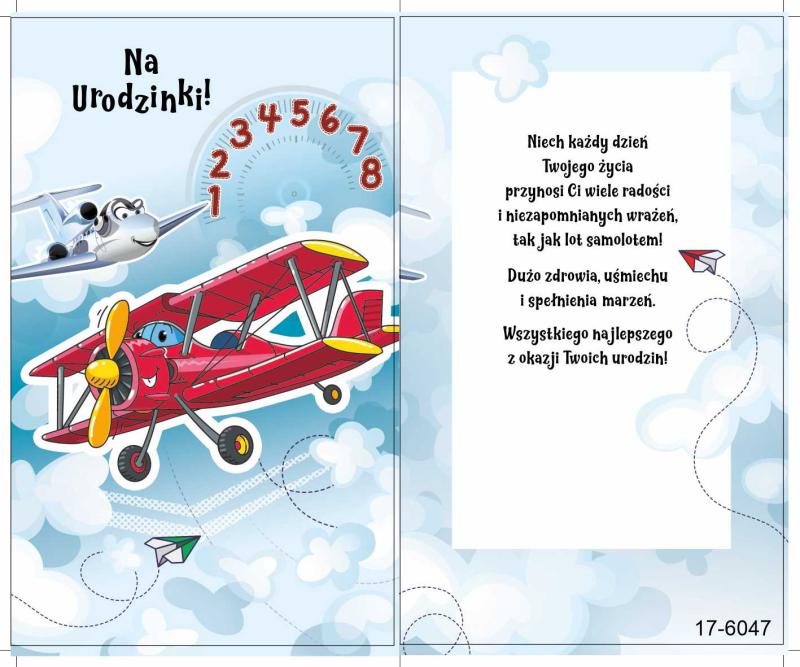 KARNET NA URODZINKI! 1-8