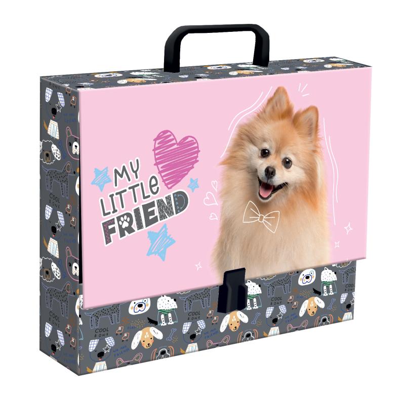 TECZKA Z RĄCZKĄ A4 XL MY LITTLE FRIEND, SWEET POMERANIAN
