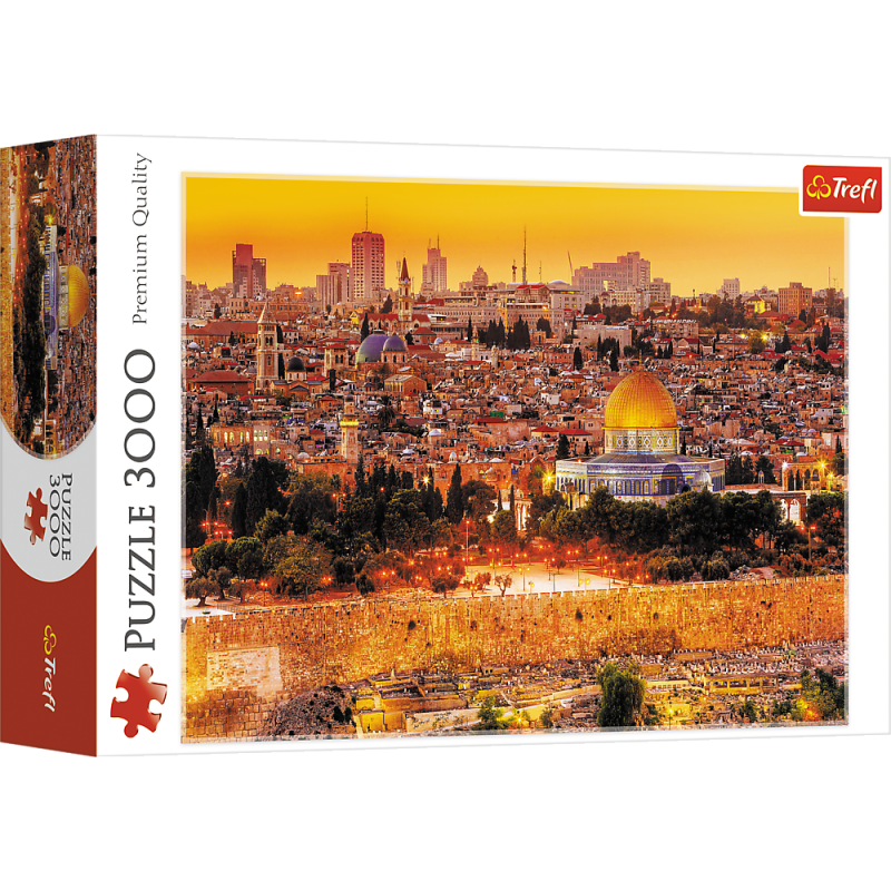 PUZZLE 3000 TREFL DACHY JEROZOLIMY