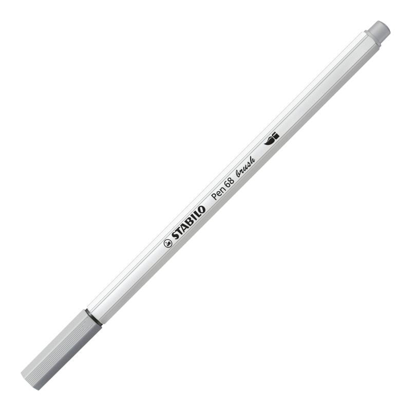 PISAKI STABILO 68 BRUSH SZARY
