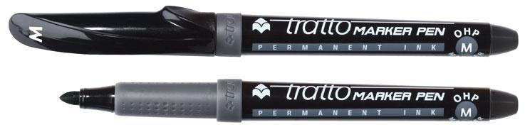 MARKER LYRA TRATTO OHP M 4,2MM 03 BLACK