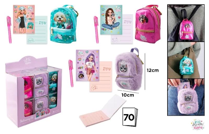 ZESTAW DO PISANIA W ETUI - MINIPLECAK BDGirls