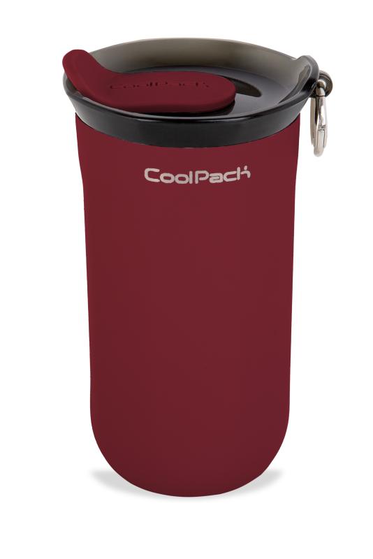 KUBEK TERMICZNY, CP COFFEE MUG - TOM - 350 ml - BURGUNDY