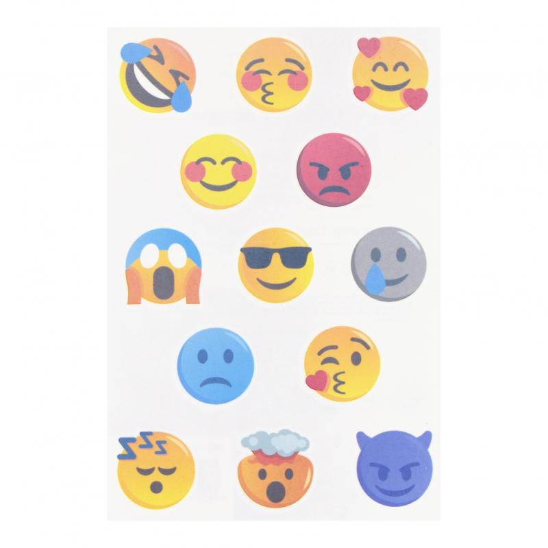TATUAŻ NA PRZEDMIOT EMOTIKONY 100X175 S-BOO B C 1 1000