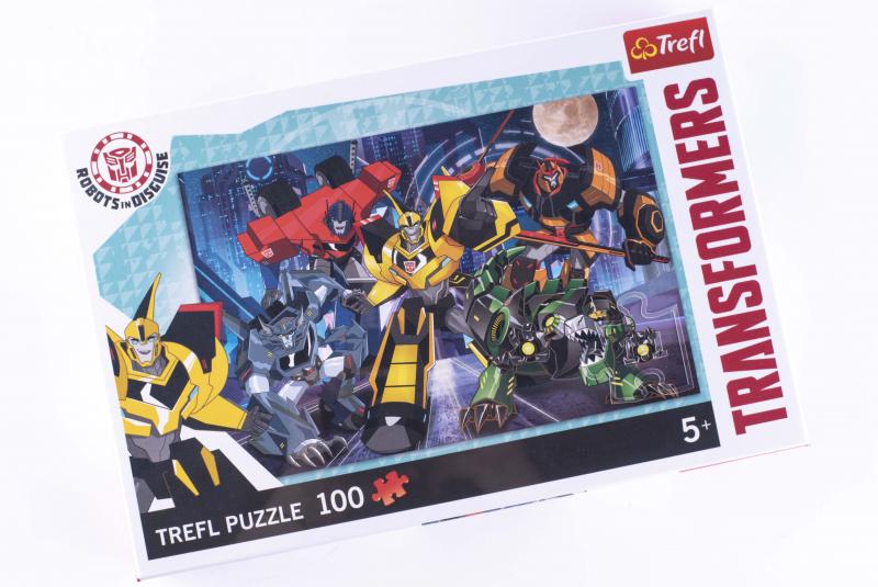 PUZZLE 100 TREFL DRUŻYNA AUTOBOTÓW