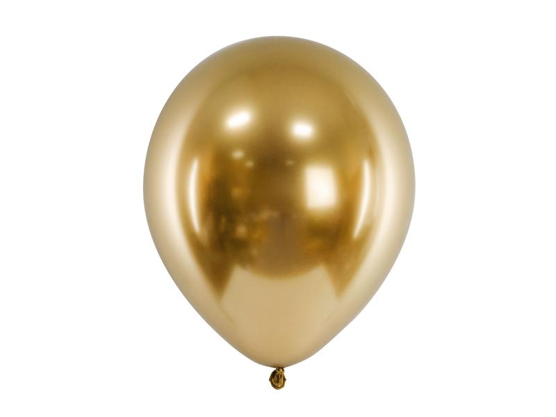 BALONY GLOSSY KOL. ZŁOTY 30CM A'50