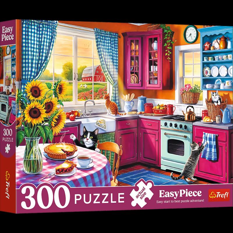 PUZZLE 300 TREFL PORANEK W KUCHNI