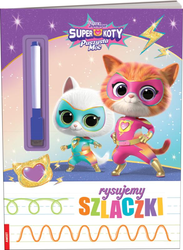 KSIĄŻECZKA DISNEY SUPERKOTY. RYSUJEMY SZLACZKI BANER