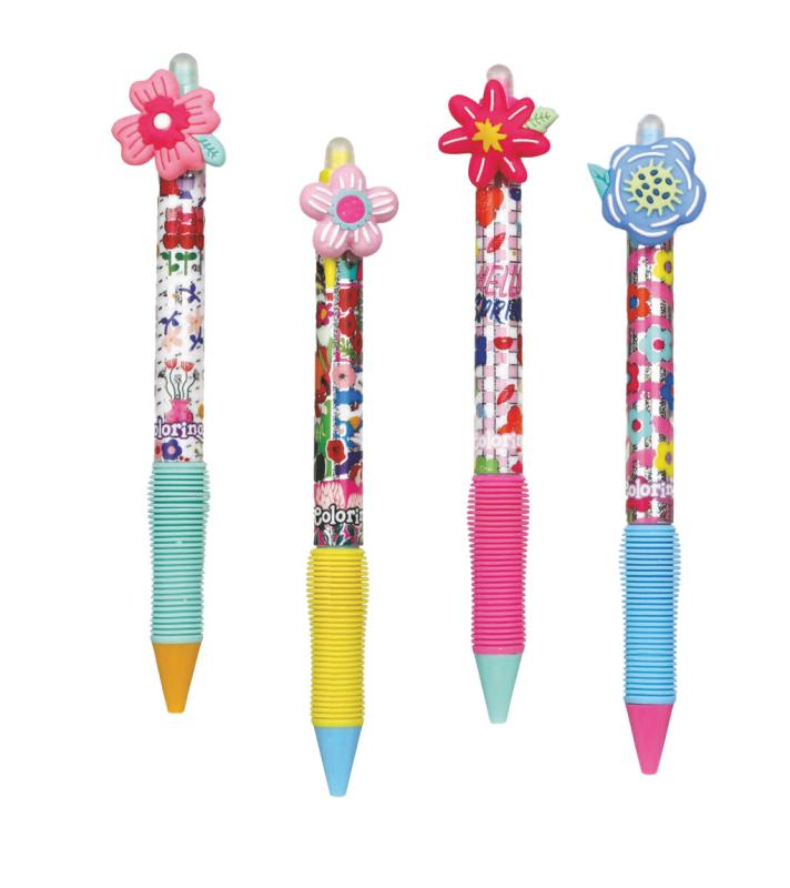 DŁUGOPIS WYMAZYWALNY AUTOMATYCZNY FLOWERS A36 COLORINO